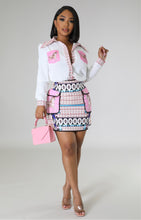Load image into Gallery viewer, Pink Prissy Skirt Set