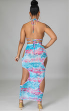 Load image into Gallery viewer, Skies n Flowers Swim Set