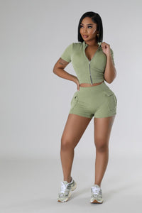 Seein Green Short Set